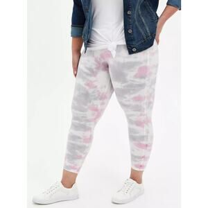 NWT Torrid Crop Premium High Waist Tie-Dye Multi Leggings Plus Size: 2X (18/20)